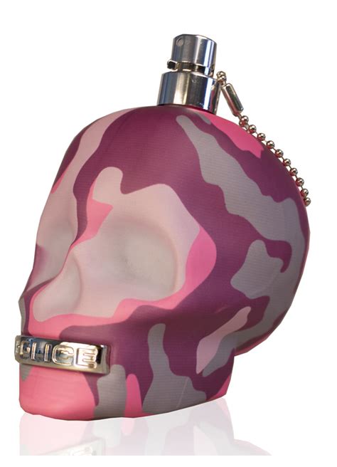 police pink camouflage perfume